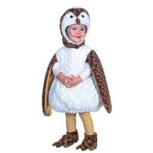 Underwraps Toddler White Barn Owl Costume - Picture 1 of 5