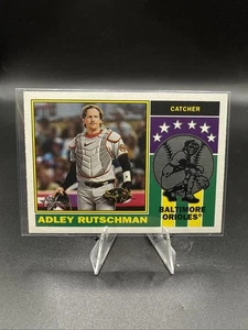 2025 Topps Heritage 1976 Player Icons 76PI-8 Adley Rutschman, Baltimore Orioles - Imagen 1 de 2