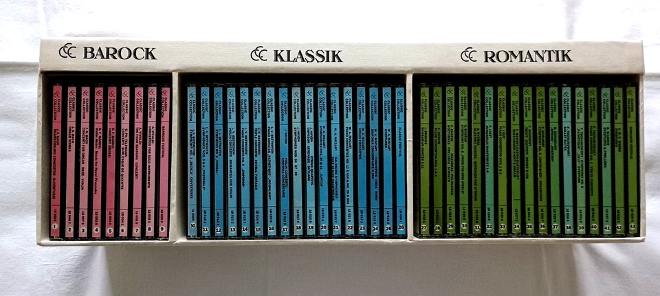 CLASSIC COLLECTION, Barock - Klassik - Romantik, 43 CDs, 1988, Delta Music, vg - Bild 1 von 4