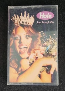 Hole Live Through This Cassette Tape 1994 Geffen Records Courtney Love - Picture 1 of 5