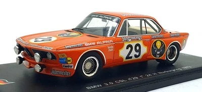Spark Model 1/43 Scale SG004 - BMW 3.0 CSL #29 1st 24h Nurburgring 1973 - Image 1 of 4