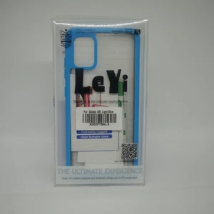 LeYi Case for Samsung Galaxy A51 – Light Blue Full-Body Rugged Clear Bumper - Picture 1 of 1