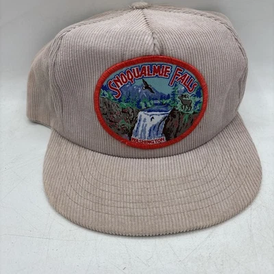 De colección Snoqualmie Falls Washington Pana Camionero Sombrero Snap Back Ball Cap Foto 1 de 4