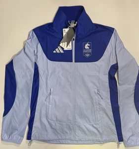 adidas Official 2025 Boston Marathon Wind.Rdy Jacket Women’s XS JN3002 MSRP $120 - Picture 1 of 10