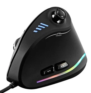 ZLOT Vertical Gaming Mouse,Wired RGB Ergonomic USB Joystick Programmable Lase... - Bild 1 von 6