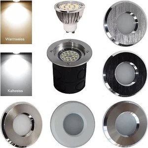 LED PARETE FARETTO DA INCASSO SCALE passi a luci IP44 TONDO - Bild 1 von 7