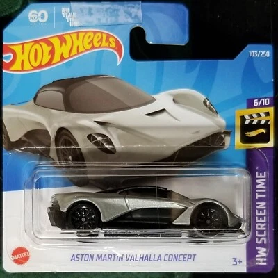HOT WHEELS 2022 ASTON MARTIN VALHALLA CONCEPT 007 60 years of Bond Malaysia 1:64 - Immagine 1 di 4