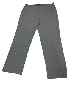 H by Halston Studio Stretch Pull-on Slim Ankle Pants- Gray- Sz 14- NEW - Picture 1 of 7
