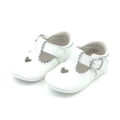 L'Amour Rosalie White Heart Mary Jane - Image 1 of 2