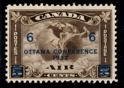   C4 Air Mail Canada mint well centered cv $50 - Image 1 of 2