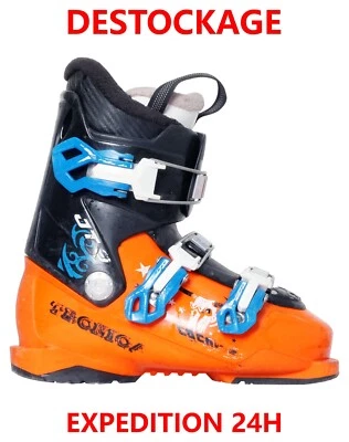 Used Kids Ski Boots TECNICA "JT3" Size: 35 - Mondopoint: 22.5 - Image 1 of 4