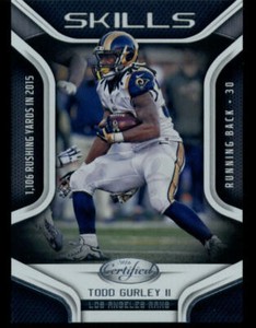 2016 Panini Certified Skills #25 Todd Gurley II NM-MT LA Rams ID:16339