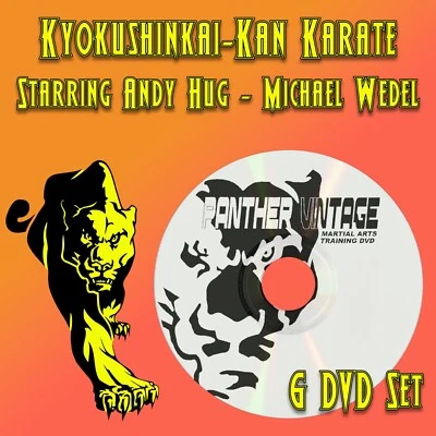 Kyokushinkai-Kan Karate starring Andy Hug & Michael Wedel (6 DVD Set) - Image 1 of 4