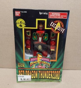 Power Rangers Red Dragon Thunderzord 8" Figure New Bandai Japan 1993