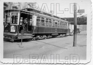 8K947 RP 1940s CHICAGO SURFACE LINES STREETCAR  #5317 'ASHLAND 9?5' SIGN - Picture 1 of 1