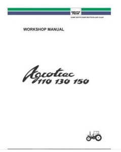 Deutz Agrotrac 110 130 150 Werkstatthandbuch - Bild 1 von 4