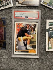 Brett Farve 1991 Upper Deck #13 PSA 7 RC & (5) Additional Brett Farve Cards