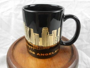 Los Angeles - Gold Skyline on Black - Coffee Cup Mug #342 - Bild 1 von 6