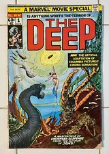 THE DEEP #1 1977 Marvel Movie Special-Adaptation Of The Columbia Pictures Movie