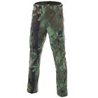 Pantalon de combat chasse homme chasseur pantalon de chasse armée véritable arbre camouflage vert : W27-W51