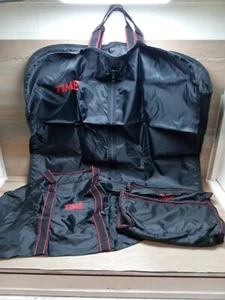 Time Magazine logo 3pc Travel Overnight Gym Duffel Garment Bag Bd86 - Picture 1 of 2