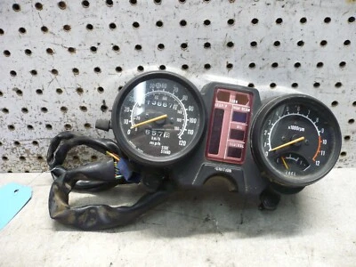 SUZUKI 1983 83 GS450 GS450L SPEEDOMETER TACHOMETER METERS GAUGES TESTED WORKING - Image 1 of 4