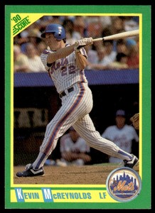1990 Score Kevin McReynolds New York Mets #5