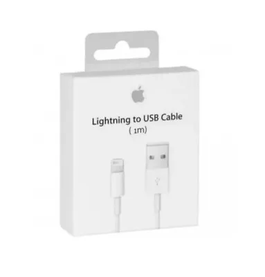 Genuine Apple 1M Lightning USB Charger Cable Lead For IPhone X 5 6 7 8 IPad 4Air • 6.49£