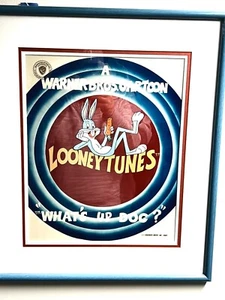  BUGS BUNNY CEL, WHATS UP DOC.  Warner Brothers CEL. Signed Fritz Freleng COA - Picture 1 of 16