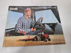 Original 1986 CASE IH Käuferführer Betriebsausrüstung Broschüre Katalog Literatur - Bild 1 von 8