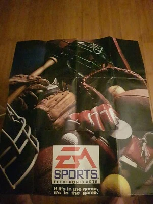 EA Sports Sega Genesis promo poster 1994 - Electronic Arts - Image 1 of 4