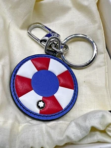 $265 MSRP - Montblanc Key Fob Life Ring MB124585 124585 - Picture 1 of 2