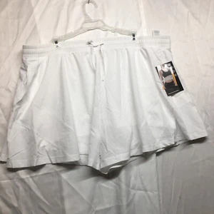 New Avia Flowy Run Short Size XXL 20 White Side Pockets - Picture 1 of 15