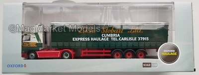 OXFORD DIECAST · SCANIA R143M CURTAINSIDE · EDDIE STOBART · 1:76 · BRAND NEW - Image 1 of 4