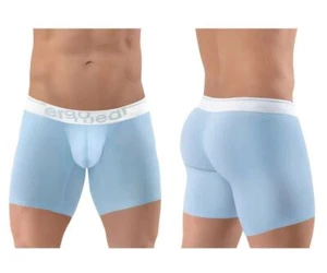 ErgoWear Long Boxer Briefs MAX SE Midcut Boxer Light Blue 1310 - Picture 1 of 8