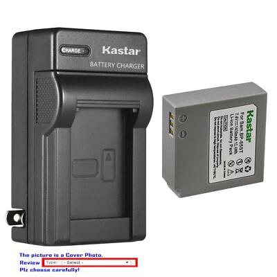 Cargador de pared de batería CA Kastar para cámara IA-BP85ST y Samsung SC-MX20 SC-MX10R Foto 1 de 4