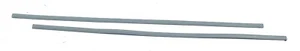 HP 17-BY Series 17.3" OEM 2PCS Bottom Cover Rubber Feet Strips Silver Genuine - Afbeelding 1 van 1