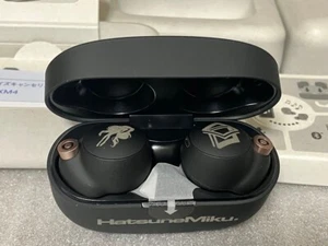 SONY WF-1000XM4 /MK Hatsune Miku Collaboration Black Wireless Earphones Limited - Picture 1 of 4