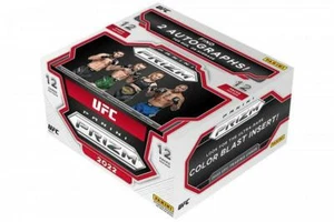 2022 PANINI PRIZM UFC HOBBY BOX - BRAND NEW & FACTORY SEALED - 2 AUTOS - Picture 1 of 1
