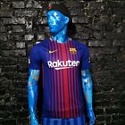 Barcelona Barca Jersey Home Shirt 2017 - 2018 Nike 847255-457 Trikot Mens Size S