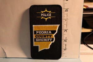 police patch  PEORIA COUNTY SHERIFF ILLINOIS POLICE - Picture 1 of 1