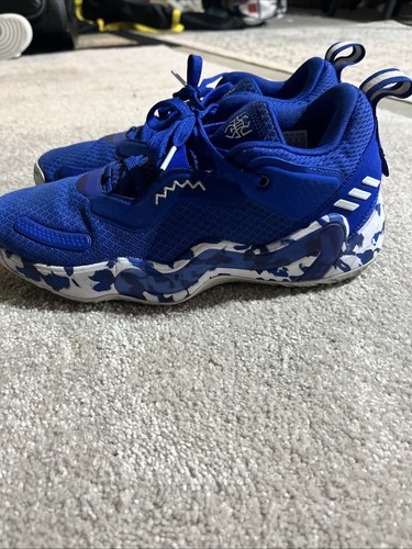 Taglia 8 Adidas D.O.N. Numero #3 Squadra Blu Reale