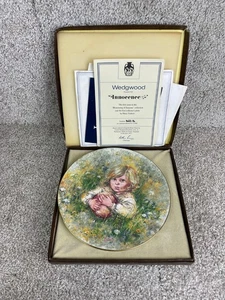 Vintage Mary Vickers Wedgewood Blossoming of Suzanne Collection Unschuld Teller - Bild 1 von 16