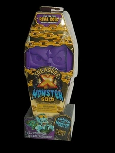Modellino Treasure X Monster Coffin oro e viola 13 livelli full size nuovo - Foto 1 di 6