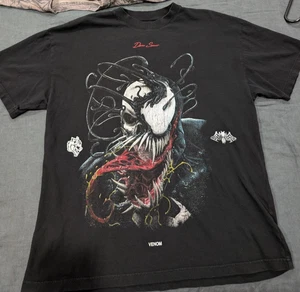 Darc Sport x Venom Large SYMBIOSIS PREMIUM OVERSIZED TEE IN BLACK - Picture 1 of 3