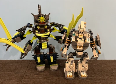 lego ninjago titan mech battle 70737 sin figuras 99% completo Foto 1 de 3