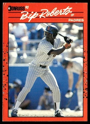 1990 Donruss Bip Roberts San Diego Padres #347 - Image 1 of 2