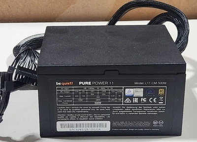 Be Quiet! Pure Power 11 500W Power Supply L11-CM-500W - Image 1 of 4