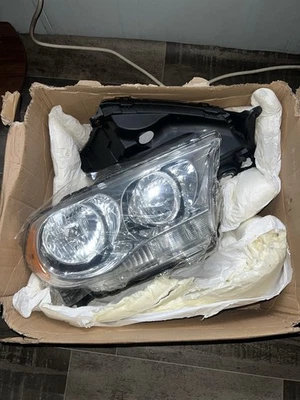 Par de faros cromados ámbar izquierdo y derecho para Dodge Durango 2011-2013 Foto 1 de 2