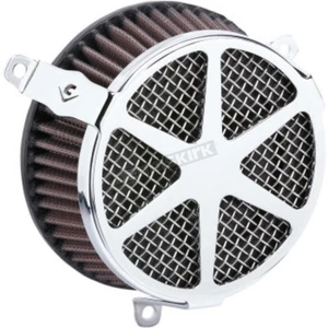 Cobra Chrome Naked Air Cleaner - 606-0104-04-SB (no ship to CA) - Picture 1 of 3
